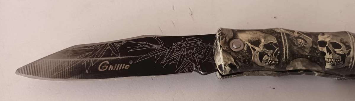 Foldable Pocket Knife.