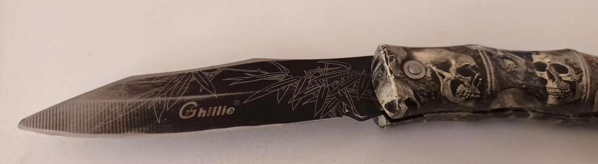 Foldable Pocket Knife.