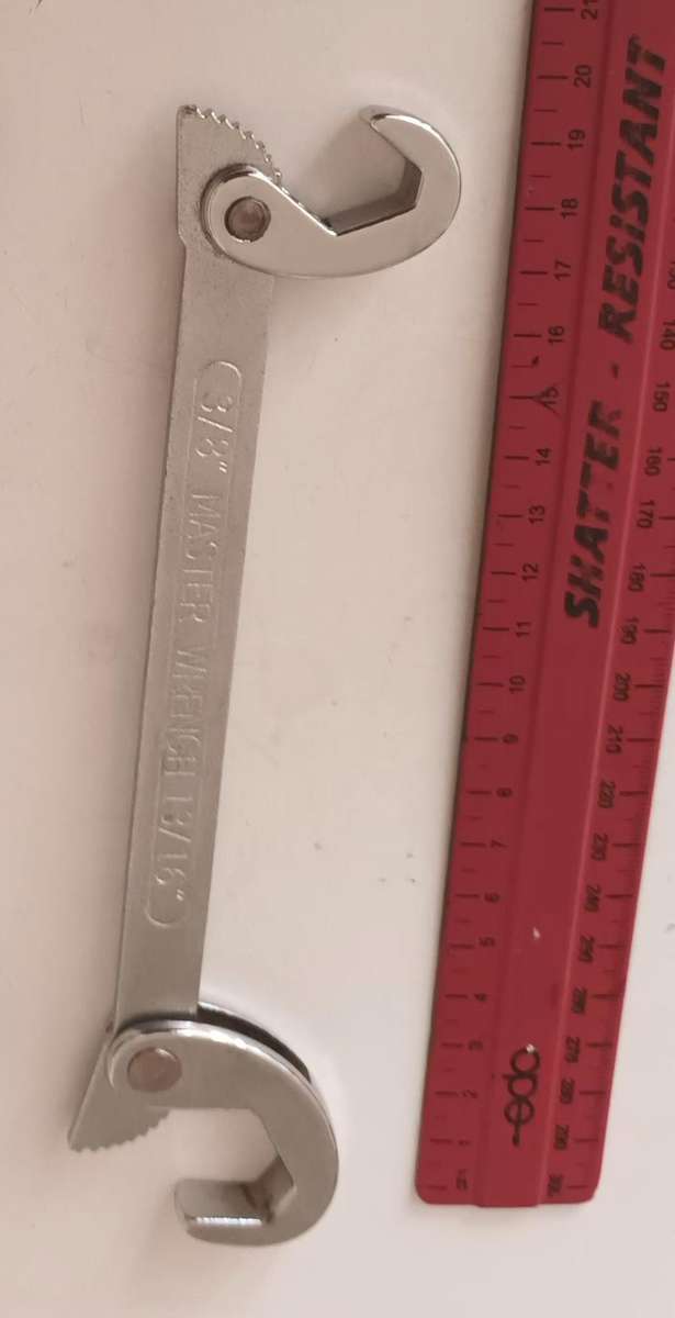 3/8" (13/16) Heavy Duty Master Wrench. New.