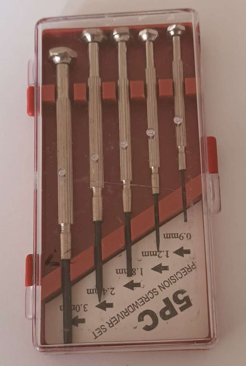 5 Piece Precision Screwdrivers.