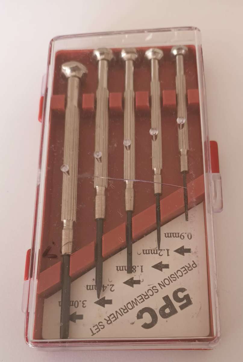 5 Piece Precision Screwdrivers.