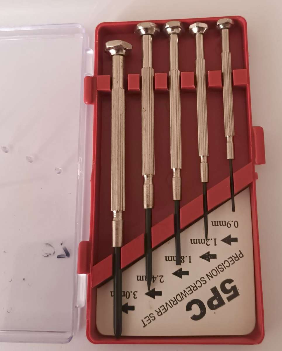 5 Piece Precision Screwdrivers.
