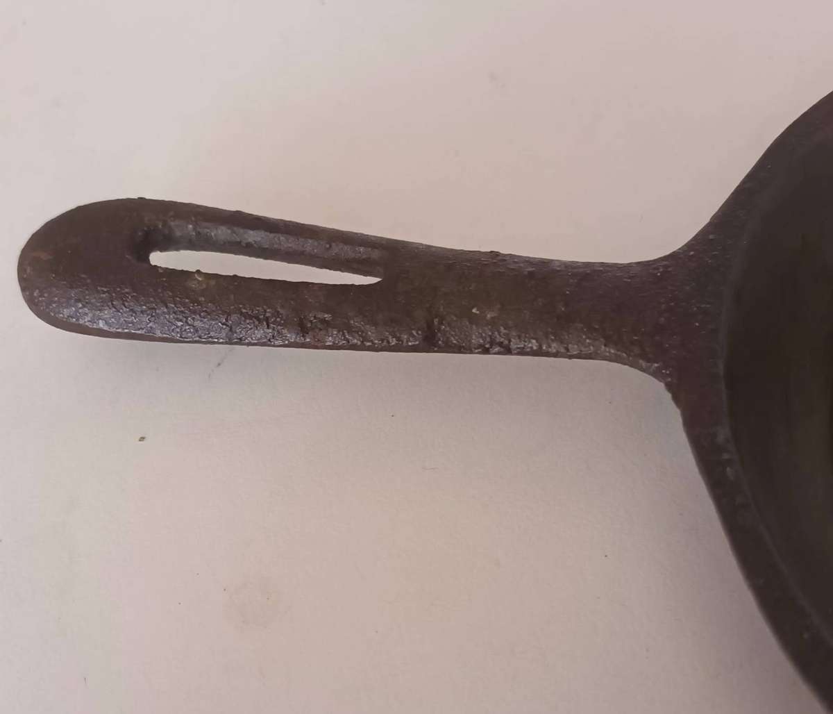 Vintage 6" Miniature Cast Iron Skillet. Made in Taiwan.