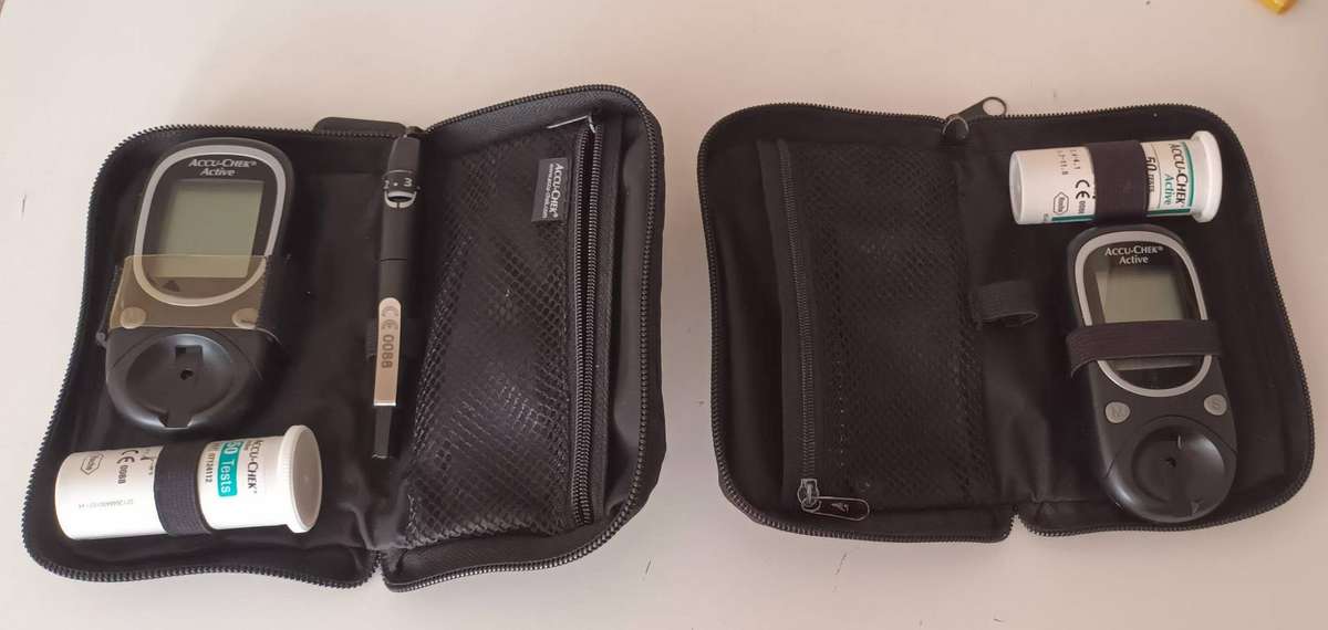 2x ACCU-CHEK ACTIVE Glucose Meters.