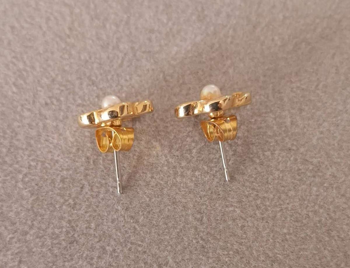 Gold Plated Earrings.