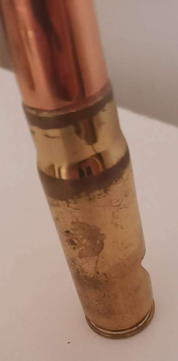 Rhodesian Brass & Copper 20mm Round, made into a Bottle Opener.