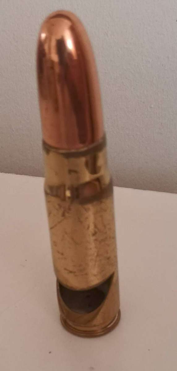 Rhodesian Brass & Copper 20mm Round, made into a Bottle Opener.