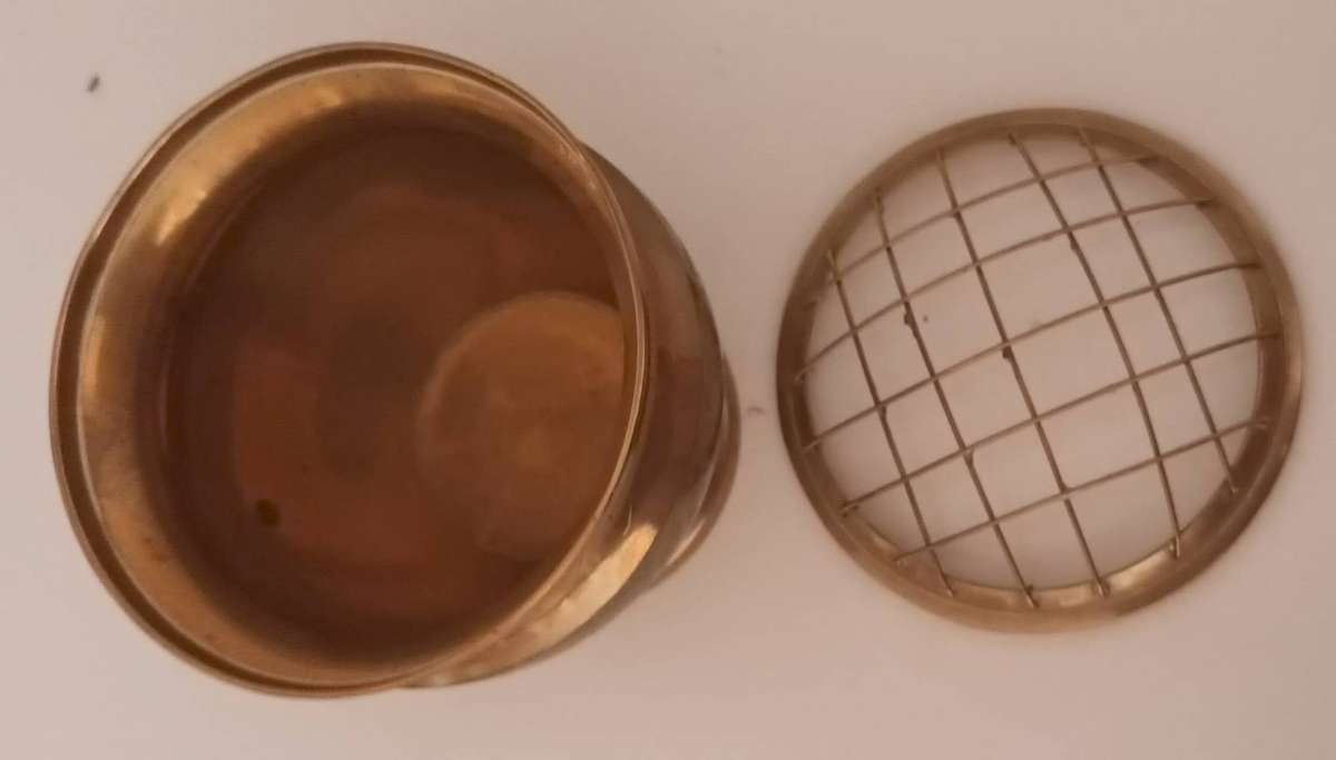 Brass Incense Burner. Made in India.