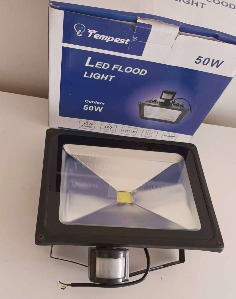Tempest Motion Sensor LED Flood Light.