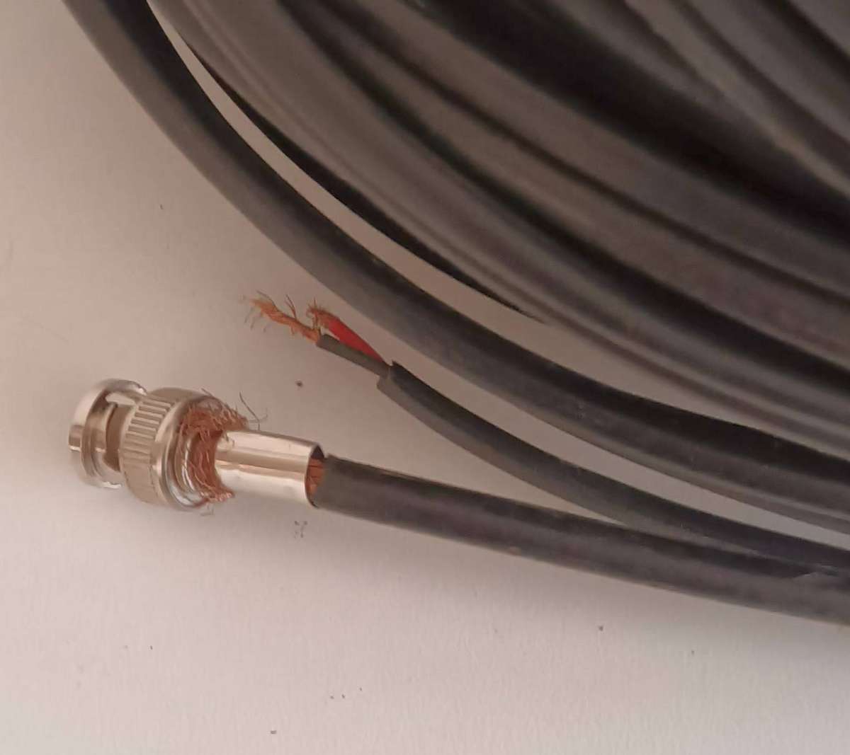 RG59 CCTV 100M BLACK COAXIAL PURE COPPER CABLE.
