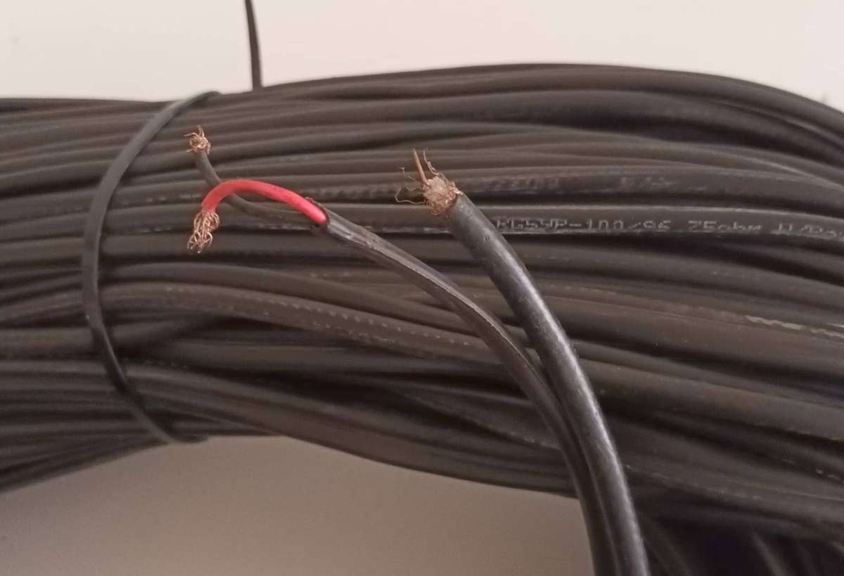 RG59 CCTV 100M BLACK COAXIAL PURE COPPER CABLE.