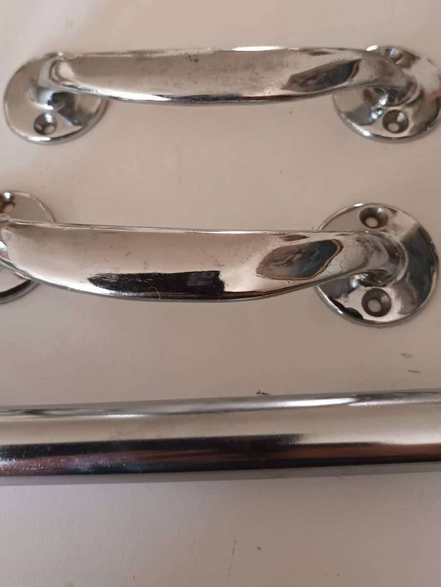 Lot of Chrome Handles.