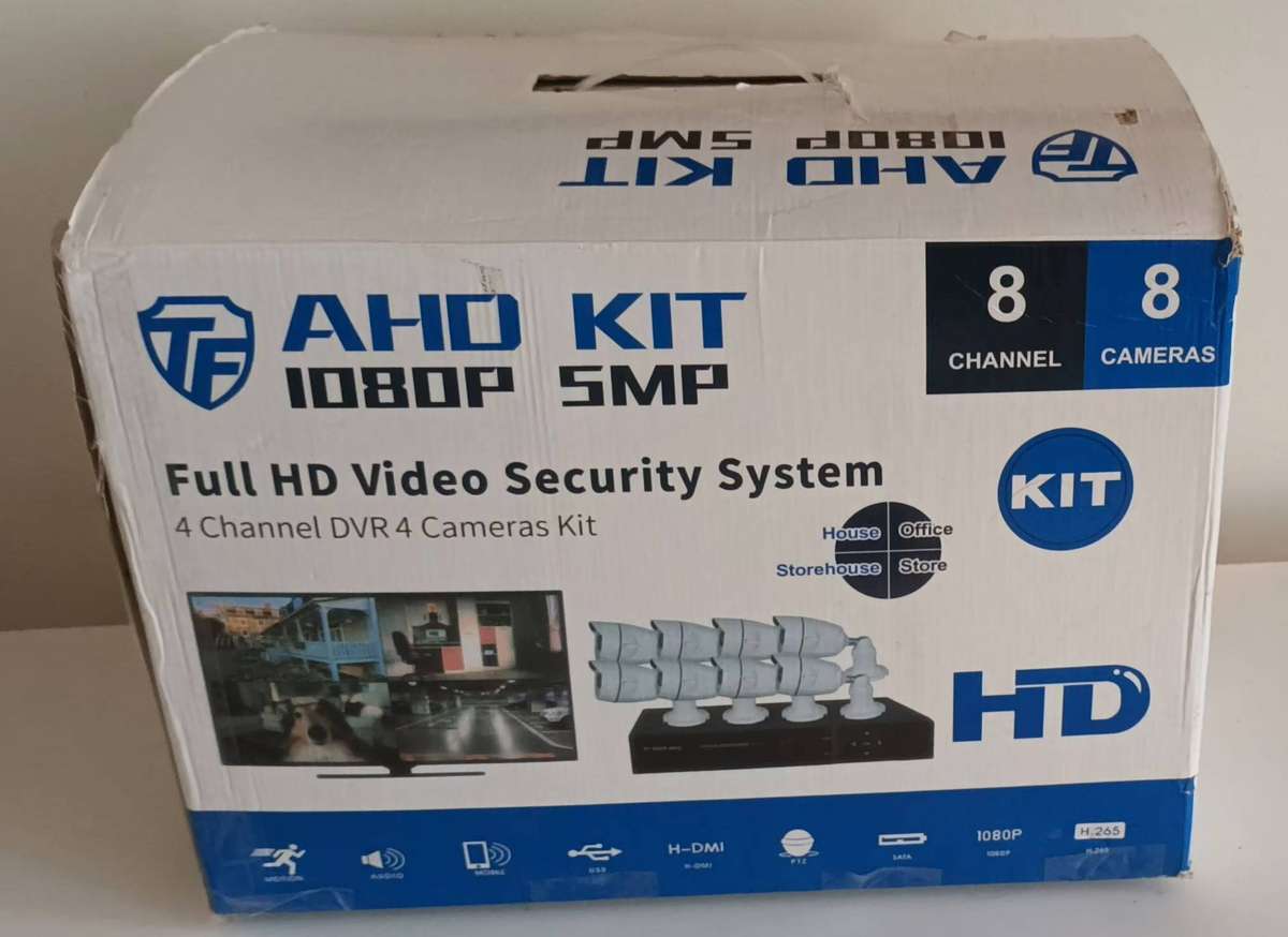 AHD CCTV Direct - 8 channel CCTV camera system. 10 Cameras plus 10x 20m Cables.
