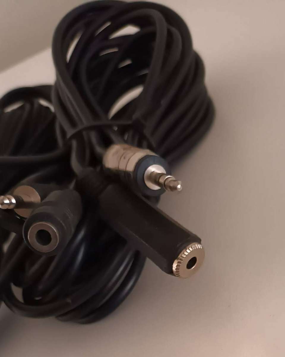 3.5mm Audio Extension Cables.