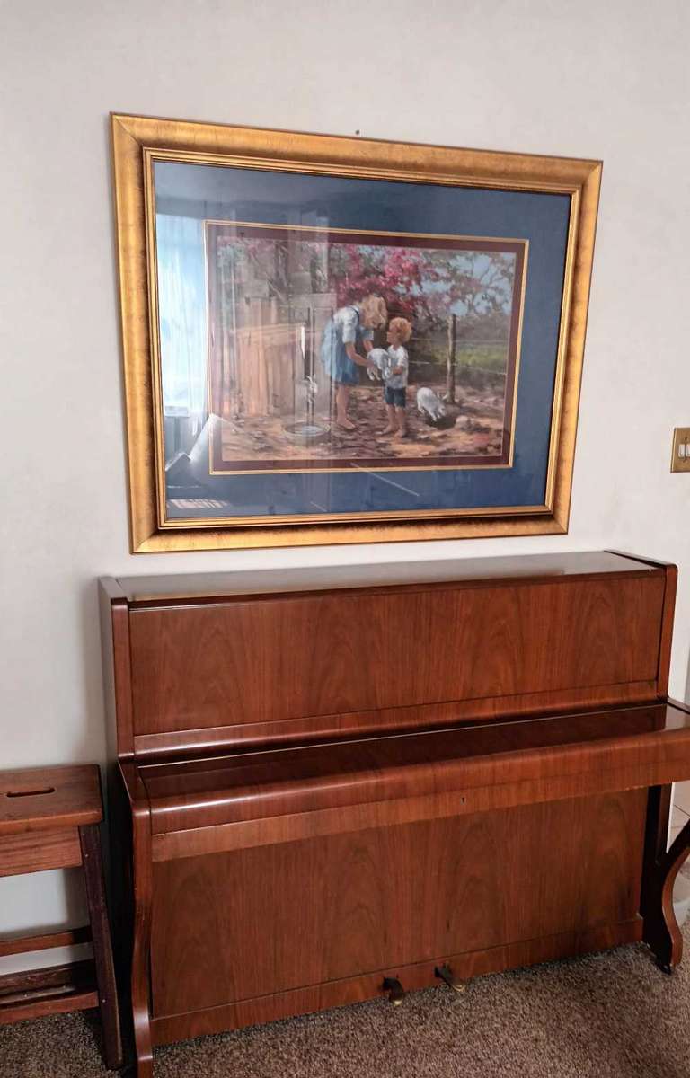 Oil Painting by Lienkie Lombard.  Width 93cm. Length 1.7m.