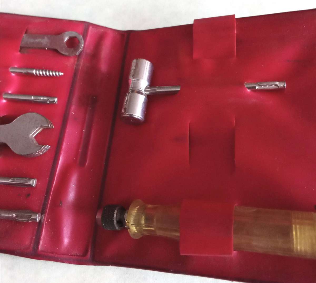 Vintage Miniature Tool Set. Made in Hong Kong.