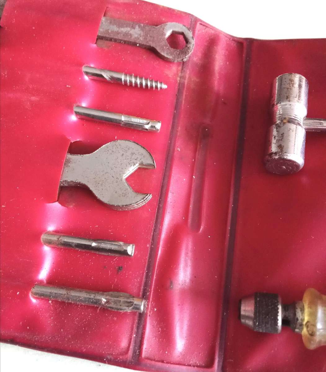 Vintage Miniature Tool Set. Made in Hong Kong.
