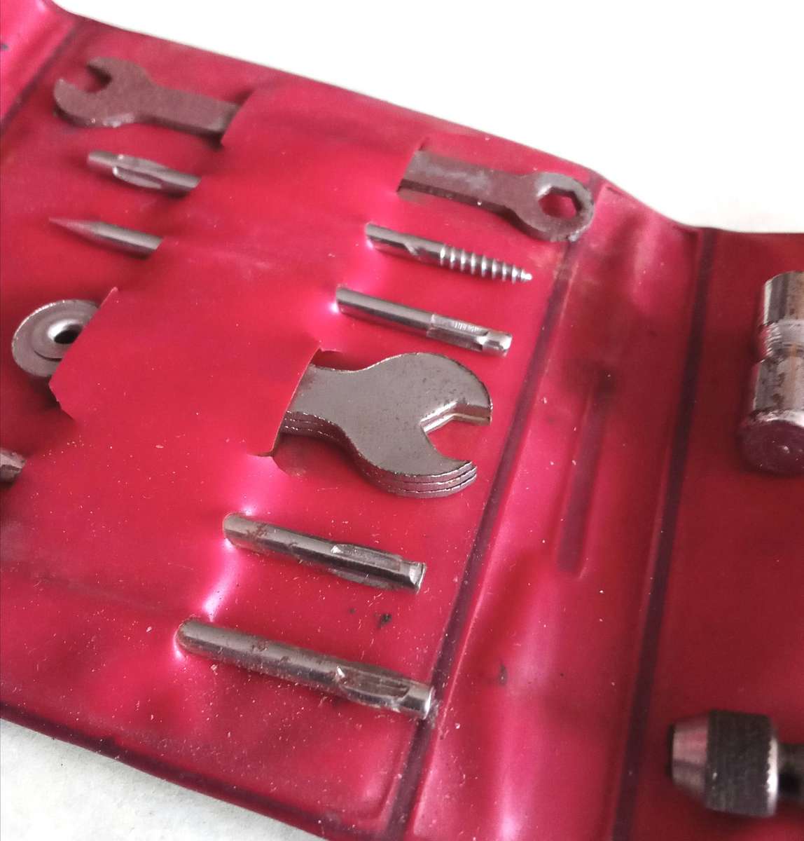 Vintage Miniature Tool Set. Made in Hong Kong.