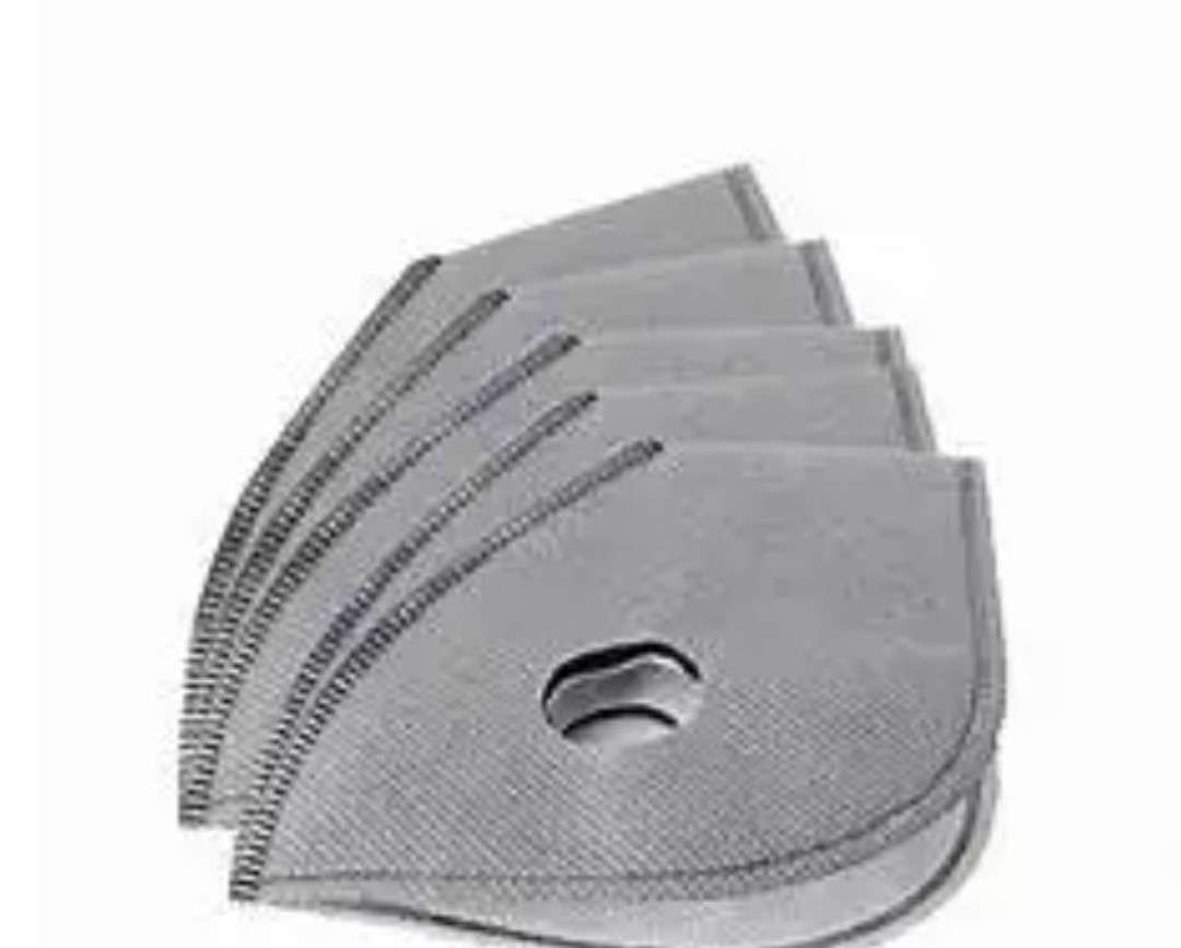 Face Mask - Protective Reusable Multiple Filter Layered Valve incl. 10 Carbon Filters.