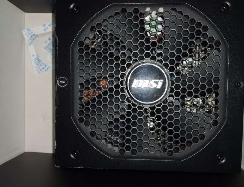 MSI MPG A850GF 850W 80 Plus Gold Fully Modular Black Desktop Power Supply.
