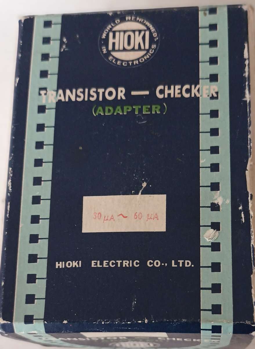 HIOKI TRANSISTOR CHECKER.