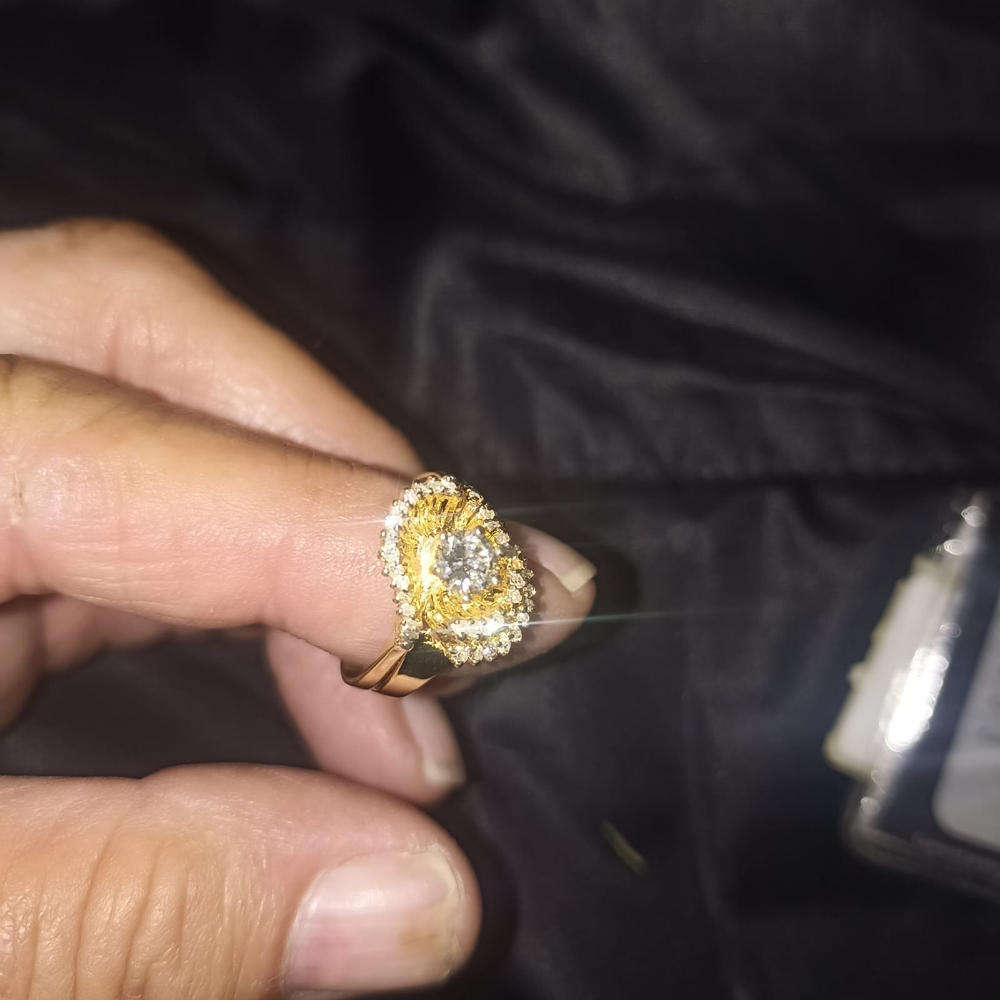 18 carat Angel diamond ring with 9 carat diamond earrings and pendant  rare to find as a set.