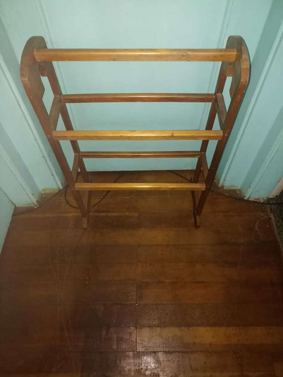 Oregon pine wooden Towel Rack