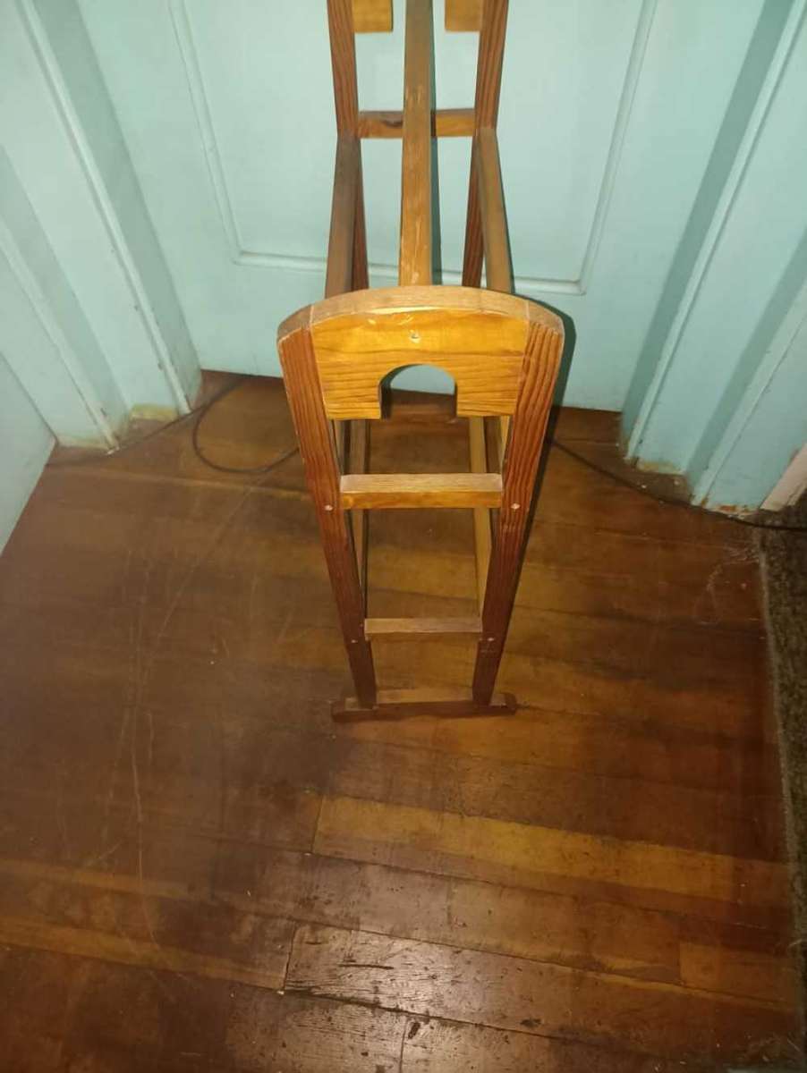 Oregon pine wooden Towel Rack