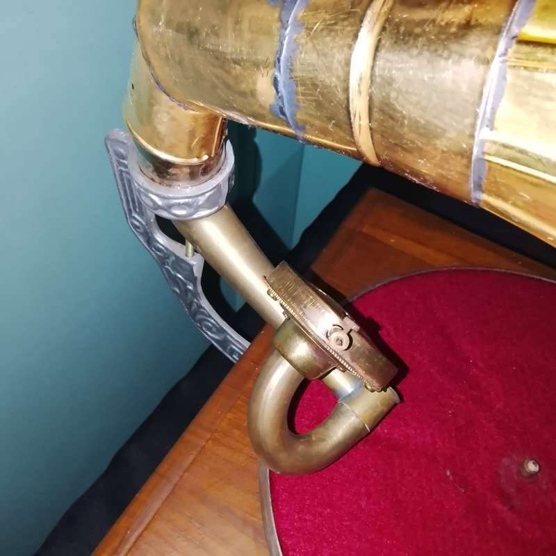 Refurbished His Masters Voice Gramophone