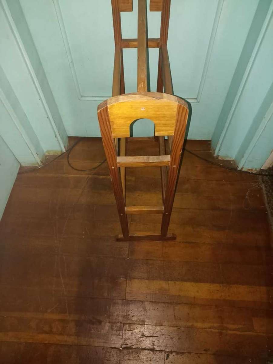 Oregon pine wooden Towel Rack