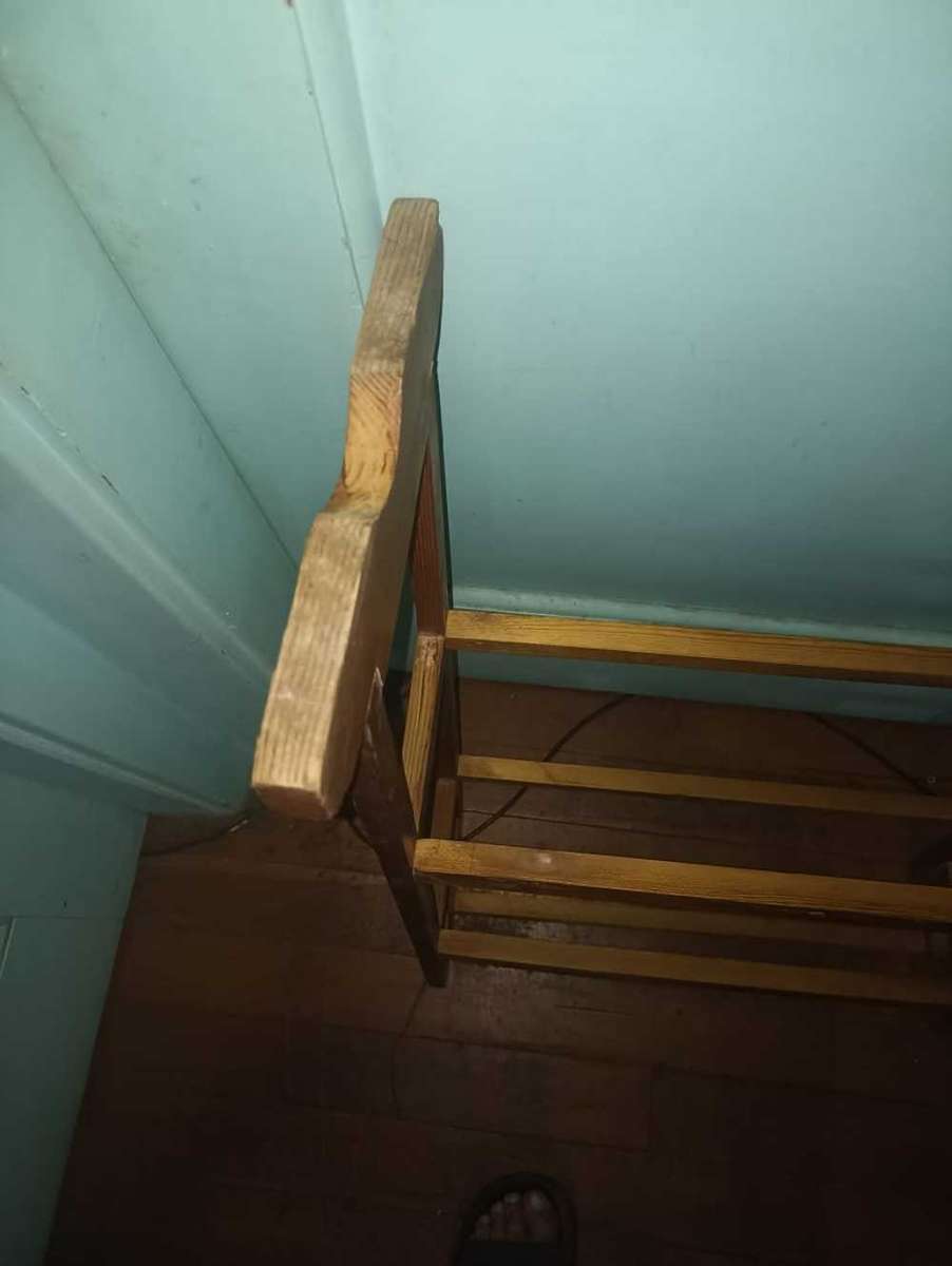 Oregon pine wooden Towel Rack