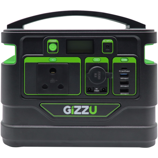 GIZZU 518WH PORTABLE POWER STATION