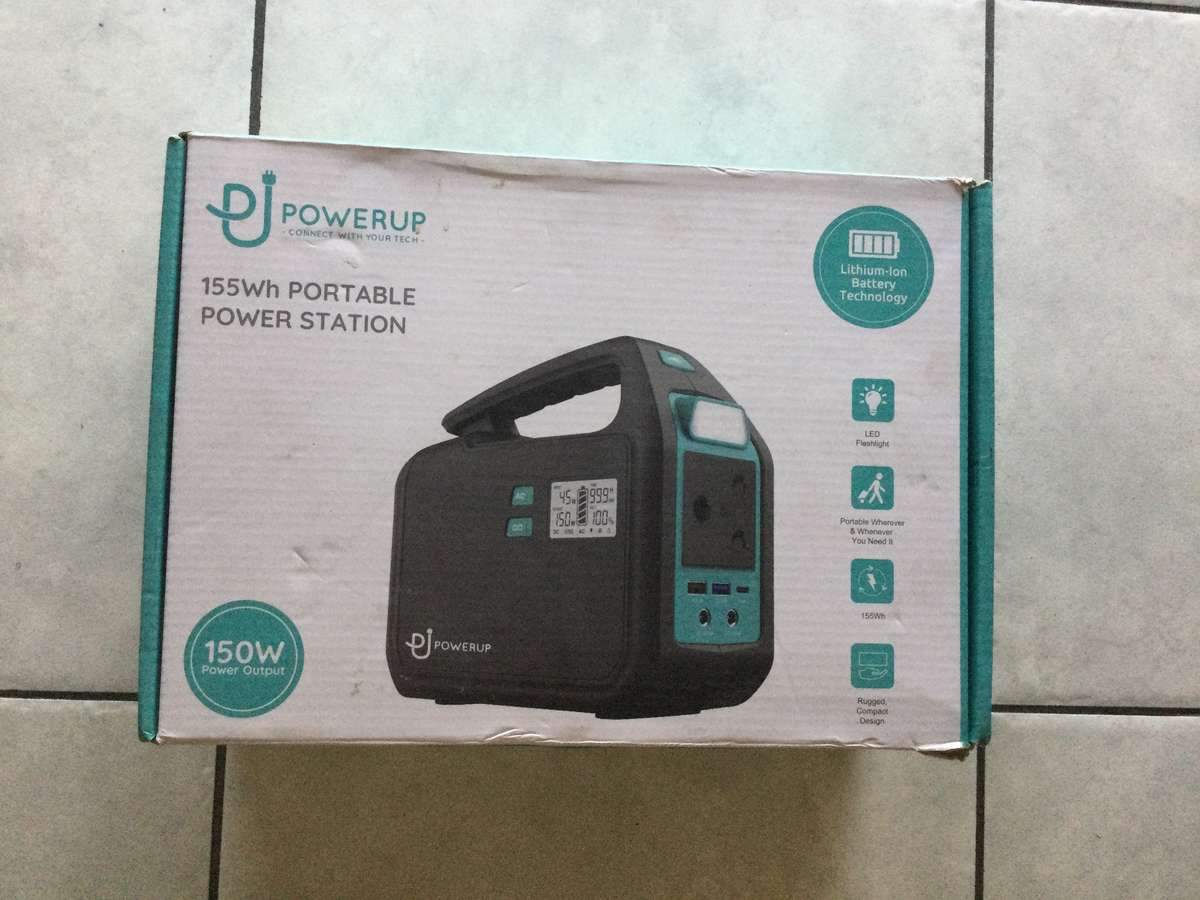 POWERUP 155wh PORTABLE POWER STATION