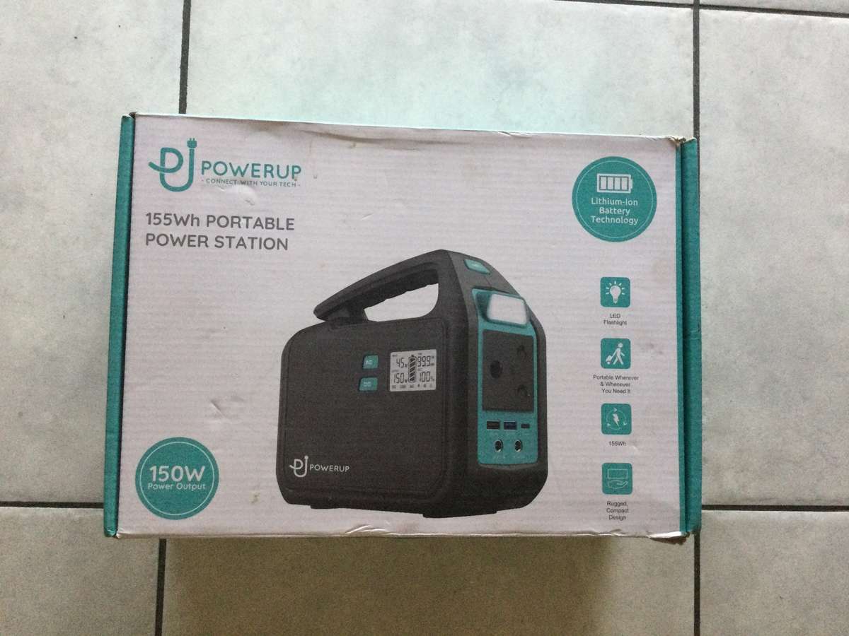 POWERUP 155wh PORTABLE POWER STATION