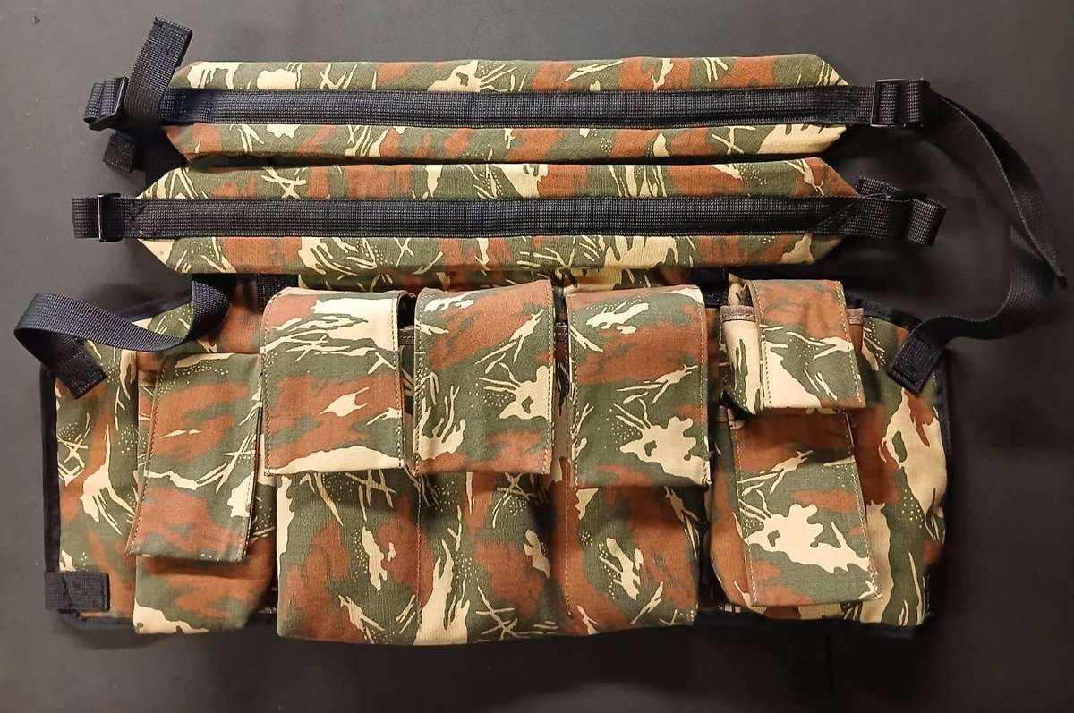 Swapol Chest Webbing with Bottle Holder and Police Star