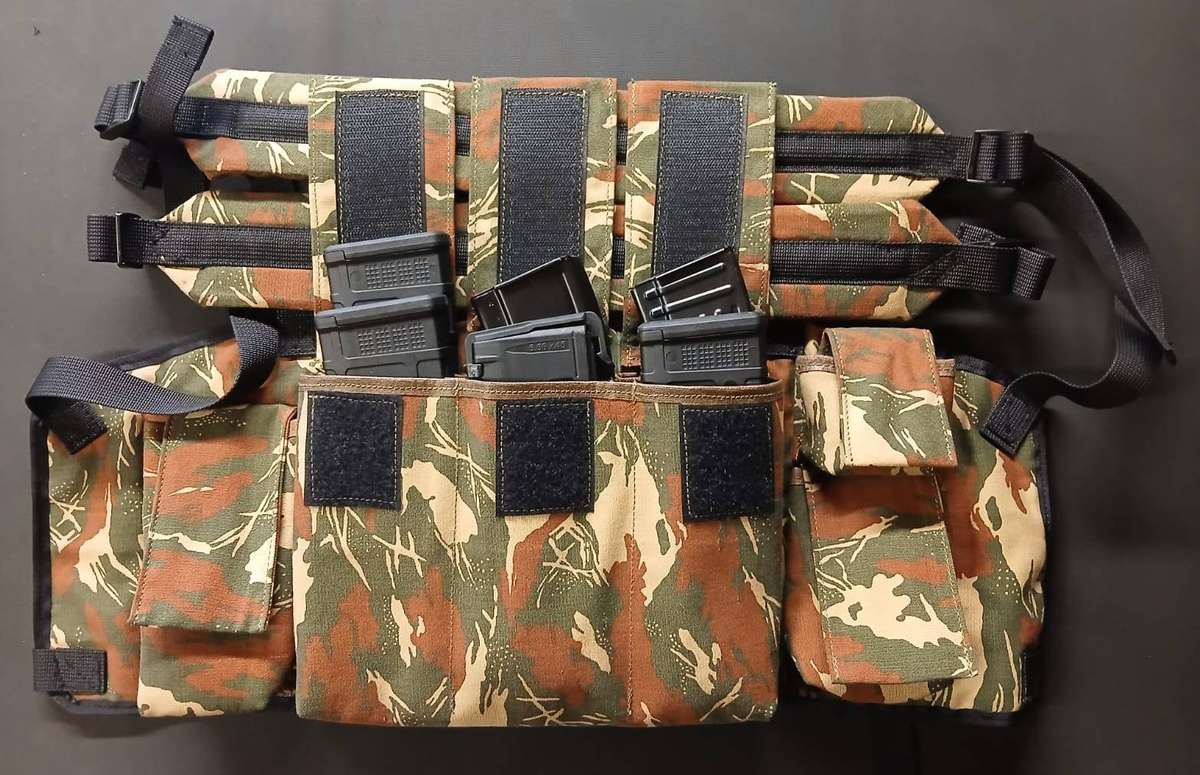 Swapol Chest Webbing with Bottle Holder and Police Star