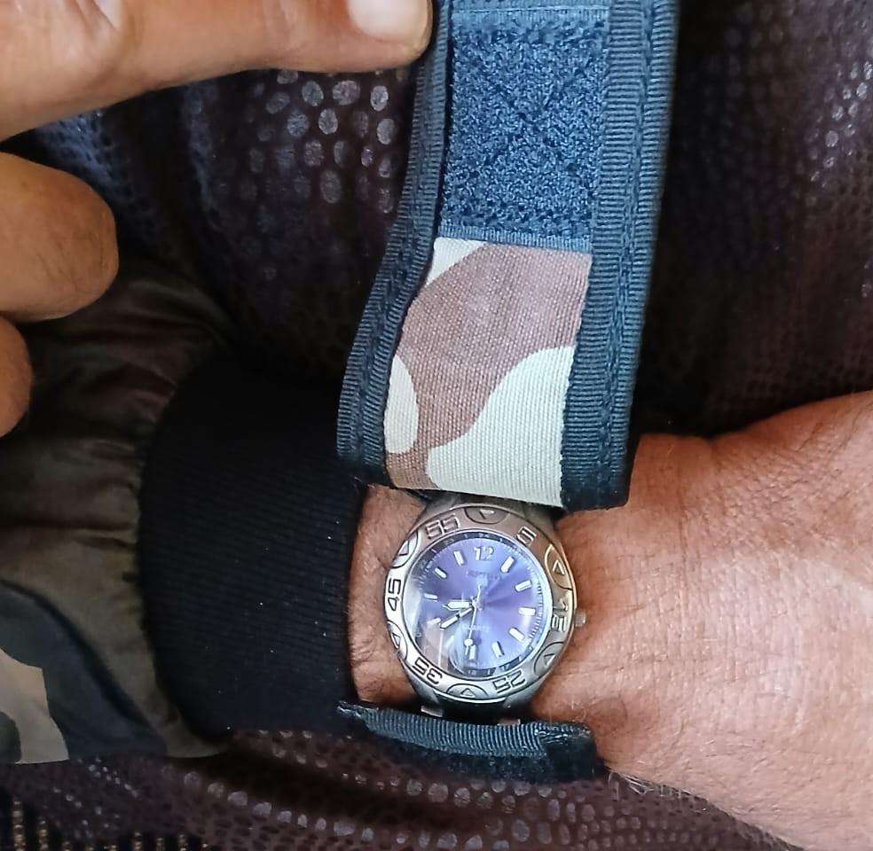 Saps 2nd Pattern Concealed Watch Strap