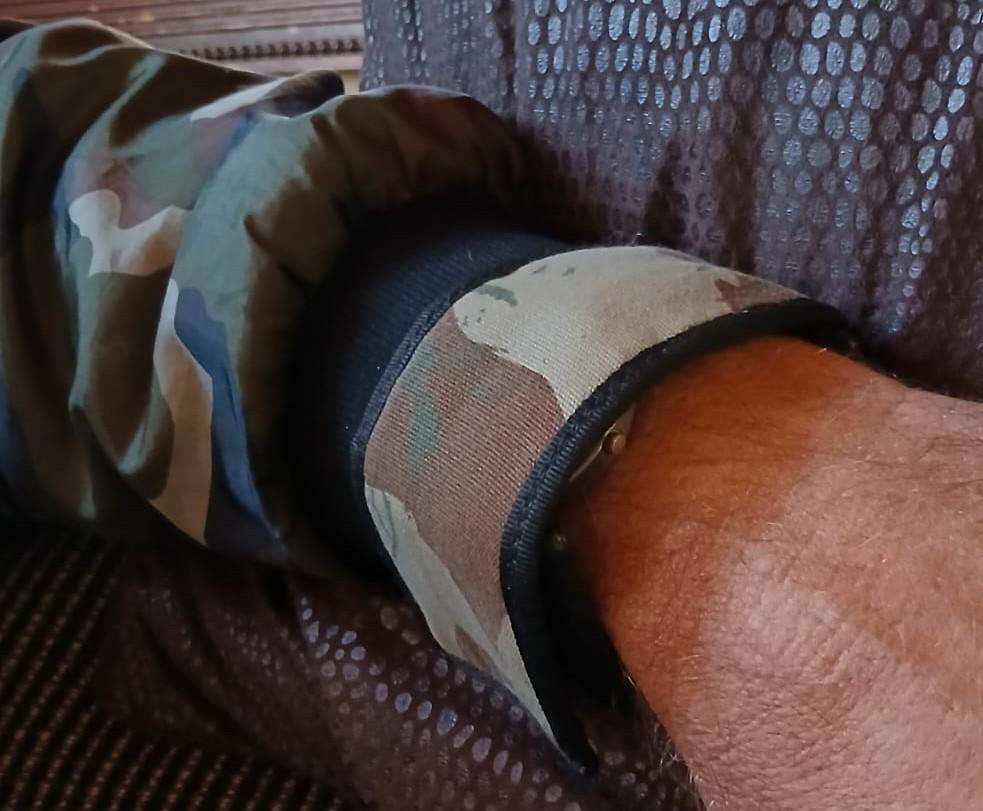 Saps 2nd Pattern Concealed Watch Strap