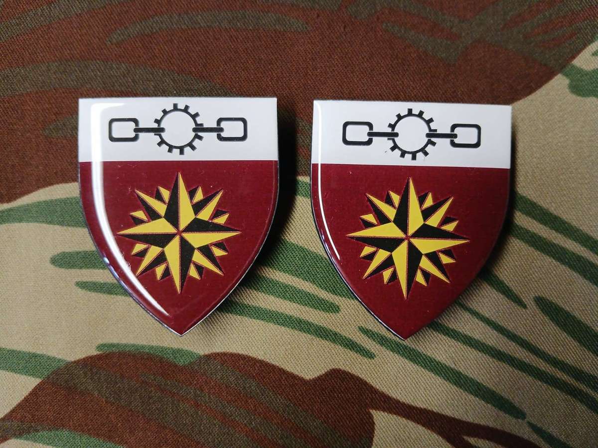 South African Special Forces Supply Unit Shoulder Flash (Pair)