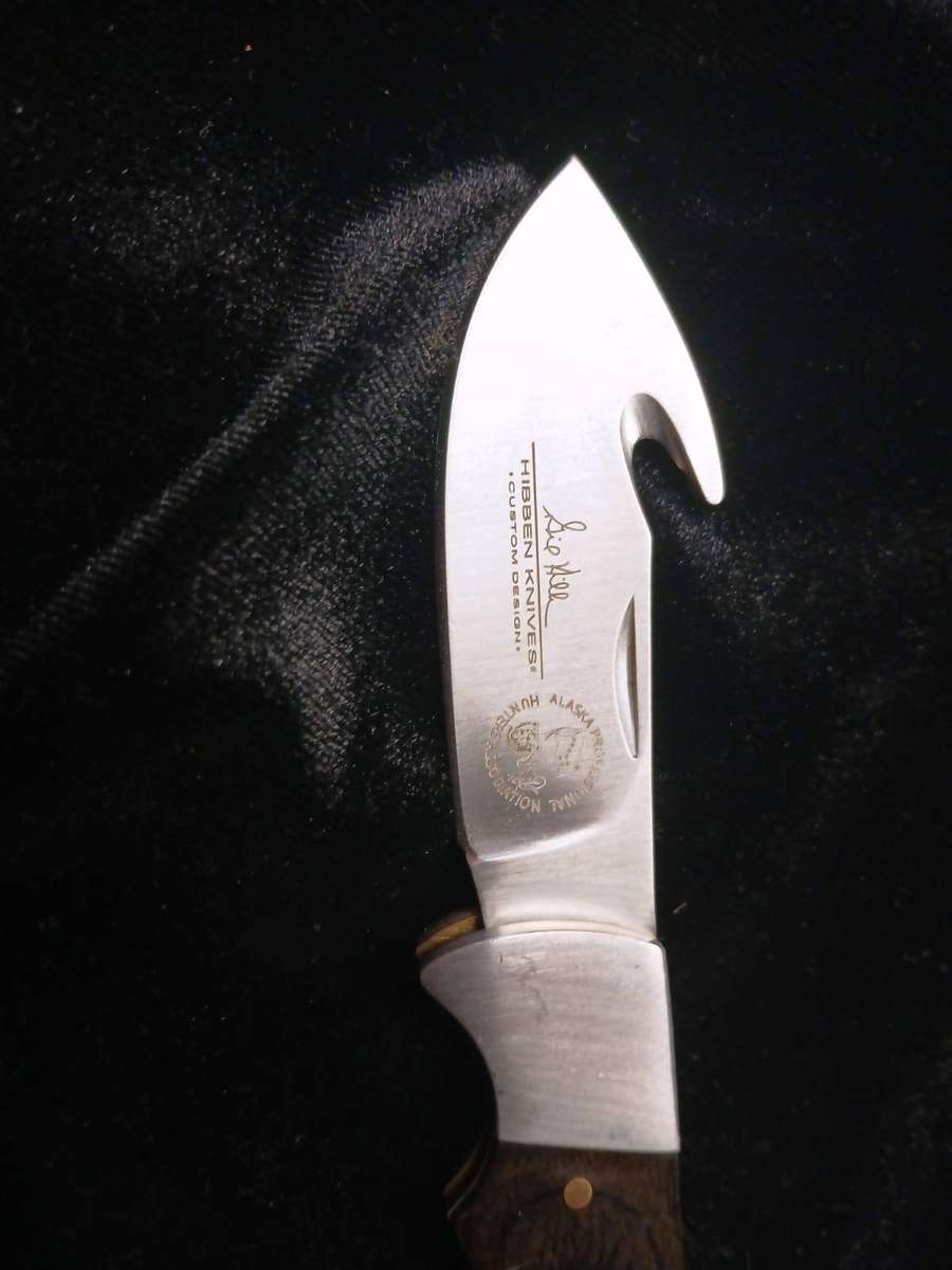 HIBBEN ALASKAN PRO GUIDE HUNTER (COLLECTORS) - FOLDING KNIFE