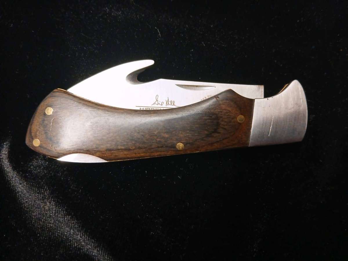 HIBBEN ALASKAN PRO GUIDE HUNTER (COLLECTORS) - FOLDING KNIFE