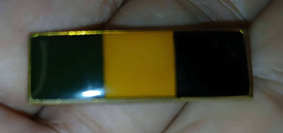 SADF INFANTRY-  RECCE -GREEN YELLOW BLACK BALKIE (ORIGINAL)