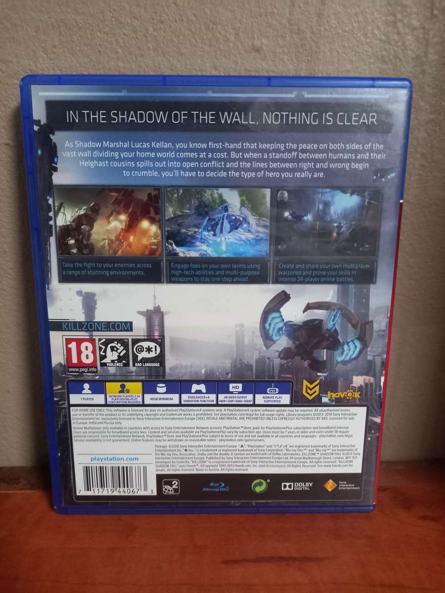 Killzone Shadow Fall