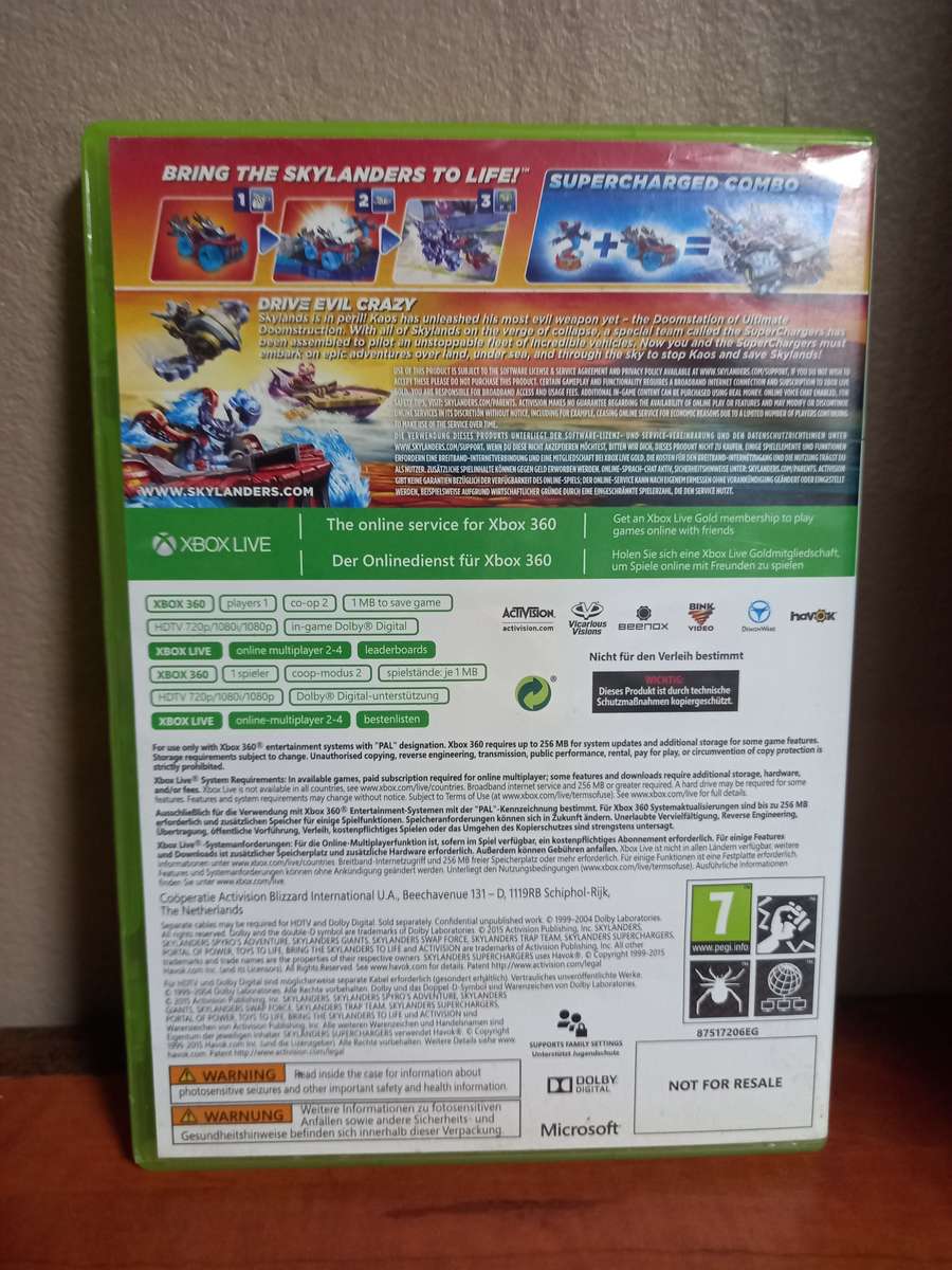 Skylanders Superchargers