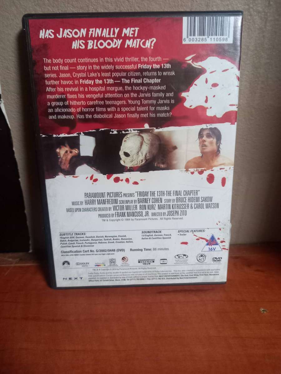 Friday The 13TH The Final Chapter