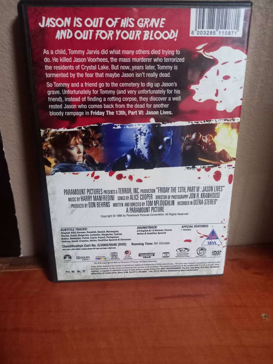 Friday The 13TH Jason Lives