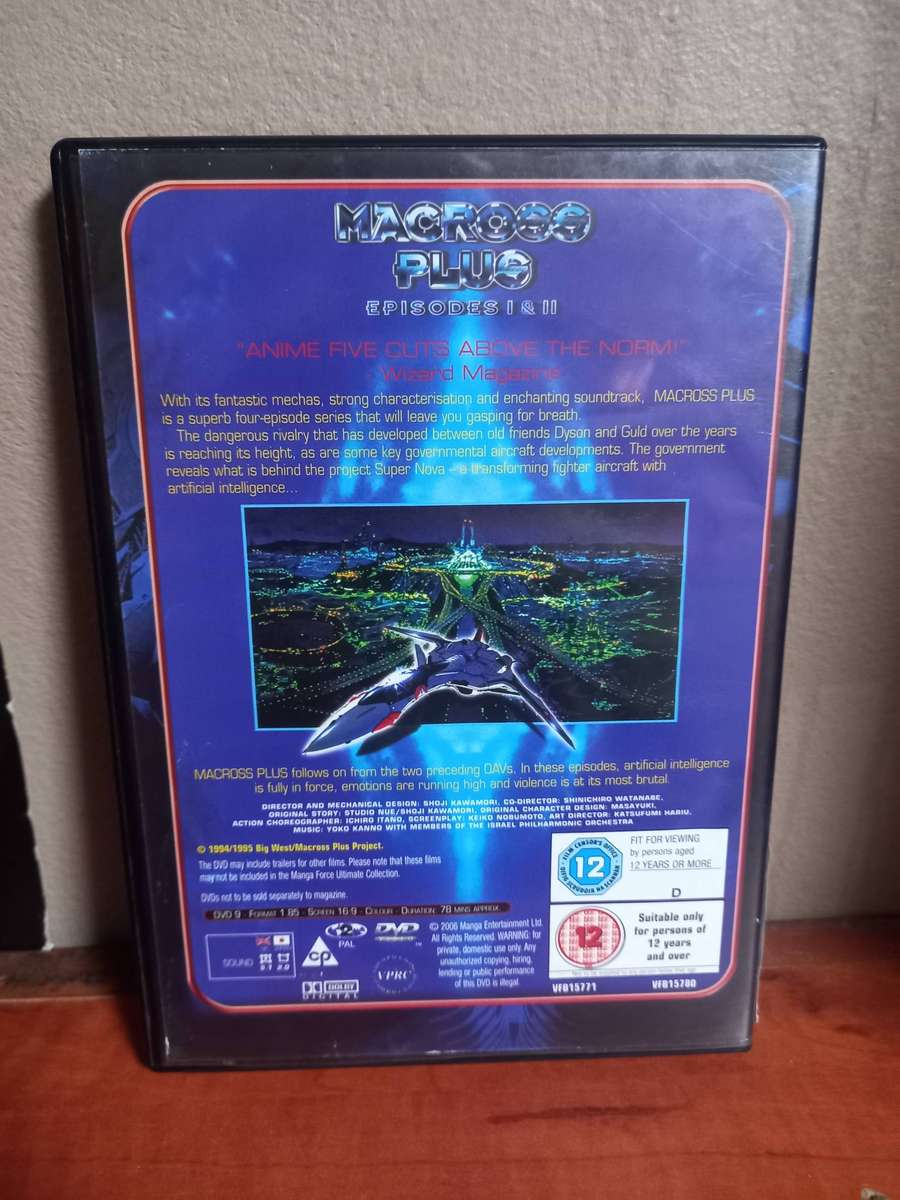 Manga Force Macross Plus Episode 1 And 2