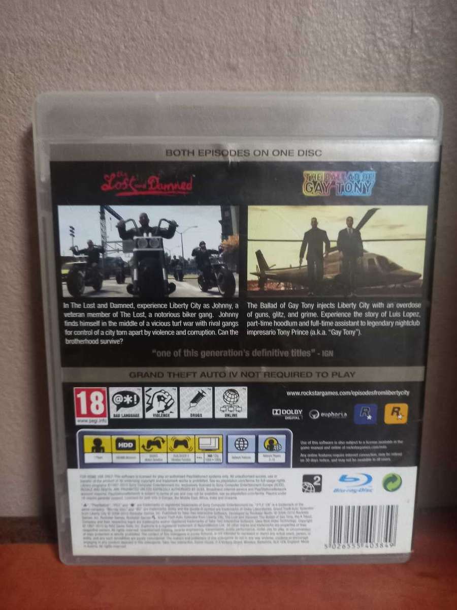 Grand Theft Auto Episodes From Liberty City