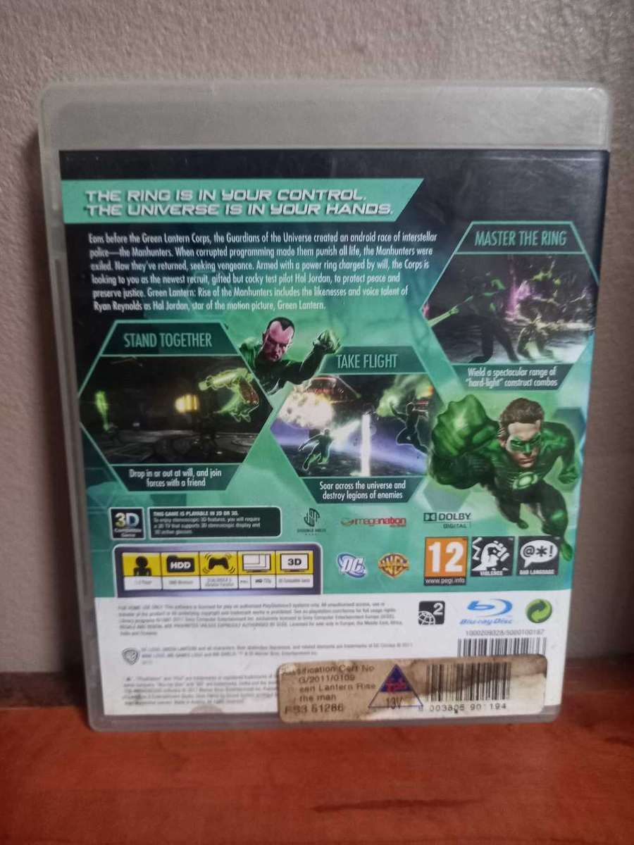 Green Lantern Rise Of The Manhunters