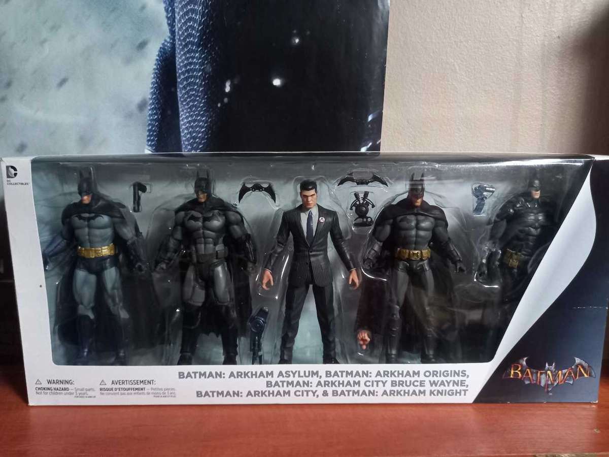 DC Collectibles Batman Arkham 5 Pack Action Figures